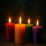 velas de colores